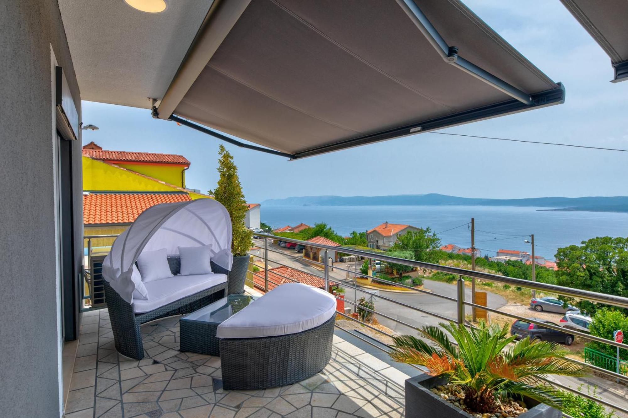 Villa Vivien Crikvenica Exteriör bild