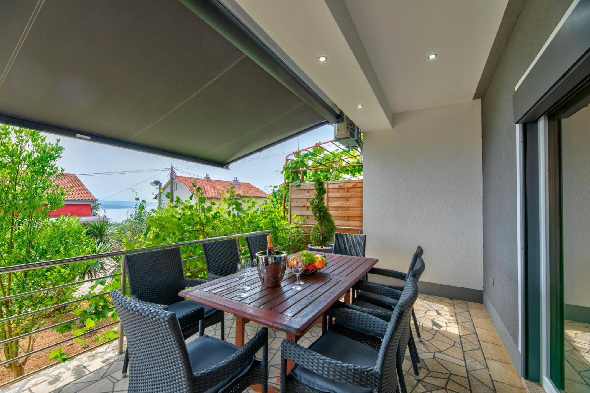 Villa Vivien Crikvenica Exteriör bild